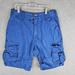 Levi's Shorts | Levis Cargo Shorts Mens 32 Squad Cotton Twill Flap Pockets Red Tab Y2k | Color: Blue | Size: 32