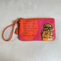 Coach Bags | Coach Lock/Zipper Carry Wristlet Wallet Bonnie Cashin, Madison Ave - Pink Vguc | Color: Orange/Pink | Size: Os