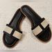 J. Crew Shoes | J Crew Made In Italy Slip On Flat Womens Size 8.5 | Color: Black/White | Size: 8.5