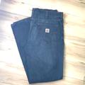Carhartt Jeans | Carhartt Blue Jeans Size 36x34 . Regular Fit . Dark Denim. Euc | Color: Blue | Size: 36x34