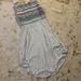 Anthropologie Dresses | Dolan Left Coast Dress Womens M Sleeveless Made In Usa Hi-Lo Curved Hem | Color: Blue/Gray | Size: M