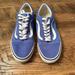 Vans Shoes | Blue Vans Old Skool Shoes | Color: Blue | Size: 10