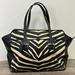 Coach Bags | Coach Taylor F27009 Black & Cream Zebra Print Leather And Canvas Tote | Color: Black/Cream | Size: Os