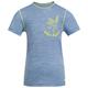 Jack Wolfskin - Kid's Merino Graphic T - Merinoshirt Gr 128 blau