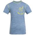 Jack Wolfskin - Kid's Merino Graphic T - Merinoshirt Gr 140 blau