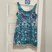 Lilly Pulitzer Dresses | Lilly Pulitzer Shift Dress With Tassels - Size 4 - Like New! | Color: Blue/Green | Size: 4