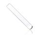 MENS 6MM Plain 'Skinny Tie' Necktie Tie Clip Bar Slide Pin for Formal Business Wedding - Solid 925 Sterling Silver