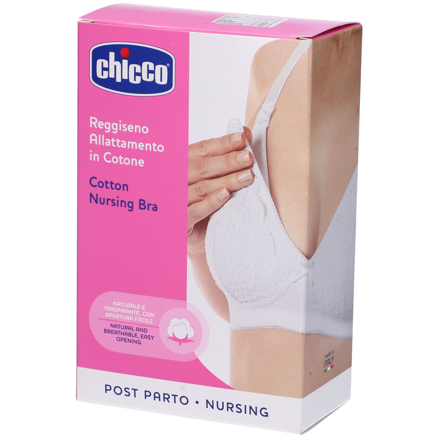 Mammy Reggiseno Cotone Allattamento White 4D 1 pz Altro