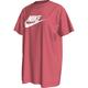 NIKE Kinder Shirt G NSW TEE FUTURA SS BOY, Größe XL in Pink