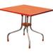 Lyra Plastic Resin Square Outdoor Patio Table
