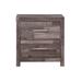 Juniper Nightstand - 2-Drawers Dark Oak Nightstand