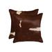 Natural Home Decor Torino Kobe Cowhide Pillow | 2-Piece