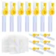 15 Pack Catheter Valve Kit Individually Package Urine Drainage Catheter Bag Valves Set With Smooth