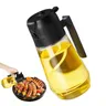 Flacone Spray per olio 2 in 1 flacone Dispenser per olio da 470ml per cucina BBQ Cooking flacone