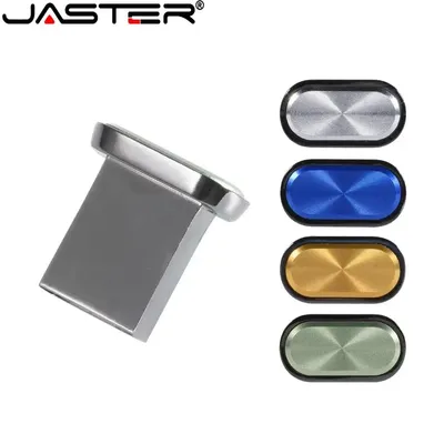 JASTER Memory Stick Hochgeschwindigkeits-USB-Flash-Laufwerk 64 GB Mini-Stick mit Metallknopf 32 GB Image
