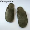 Careaymade-Frau Hausschuhe Echtem Leder Slip auf Damen Flache Schuhe reine handgemachte mann Kuh Wildleder Sommer, 9 farben große größe 35-45