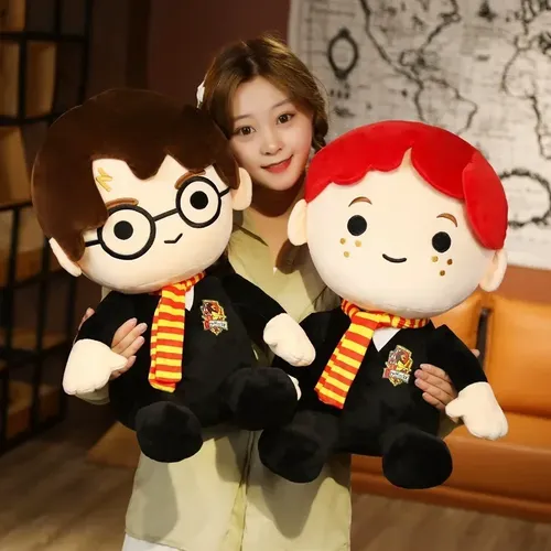 22cm Harry Potter Plüsch Puppe Magie Akademie Junge Zeichentrick figur bewegliche Puppe Film