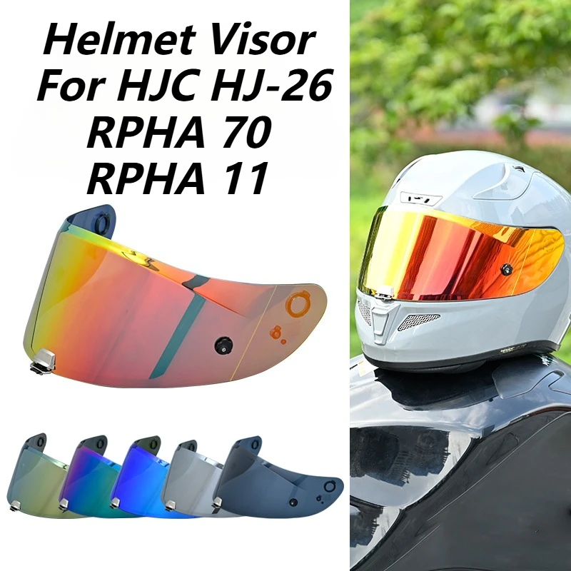 Für HJC RPHA 70 RPHA 11 Motorrad Helm Visier HJ-26 Full Face Helm Objektiv Cascos Para Moto Zubehör Capacete Windschutzscheibe Image