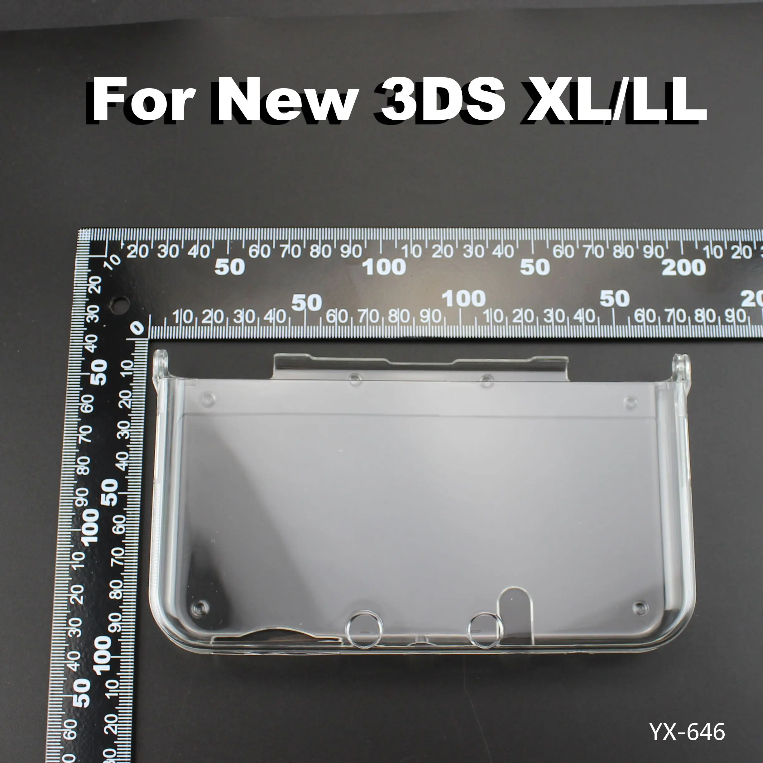 1 stücke Marke für neue 3ds xl ll kristall klare harte Haut Fall Abdeckung Spiele konsole Full House Schutz Kunststoff Zubehör Image