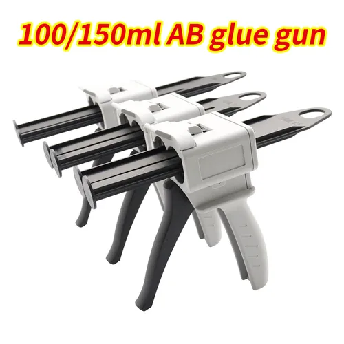 100/150ml ab Klebe pistole Dosier pistole Zweikomponenten-Epoxid klebe pistole 1:1/Antik Klebe