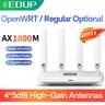 EDUP W ifi 6 AX1800 Router 2.4/5GHz Dual Band Mash Router 5dBi antenne WPS3 4 Gigabit RJ45 Router