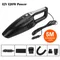 Aspirapolvere per auto 12V 120W aspirapolvere portatile a doppio uso bagnato e asciutto potente Mini aspirapolvere portatili ad alta aspirazione