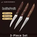 Food Carving Knife 3-piece Set Chef Carved Fruit Decorative Knife Professional Food Carving Sharp