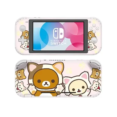 Rilakkuma Nintendo Switch Skin Aufkleber Aufkleber für Nintendo Switch Lite Protector Nintendo Switch Lite Skin Aufkleber Vinyl