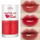 Moisturizing Matte Lip Gloss Crystal Sexy Red Stain 2 in 1 Blush Lip Glaze Tint Plumping Liquid