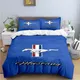 Mustang Car Logo Print Bedding Sets Exquisite Bed Supplies Set Duvet Cover Bed Comforter Set Bedding