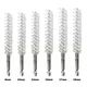 1pc Drill Brush 8mm-19mm Wire Brush Tube Machinery Cleaning Nylon Brush Nylon + Metal Washing