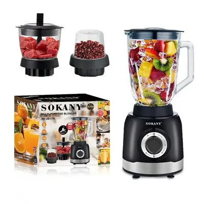 Houselin Professional Blender and Food Processor Combo for Smoothies Shakes and Food Chopping