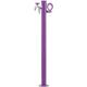 Fontana da Giardino con Doppio Rubinetto Belfer 42/SRR Viola