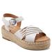 Earth Hilda - Womens 7.5 Bone Sandal Medium