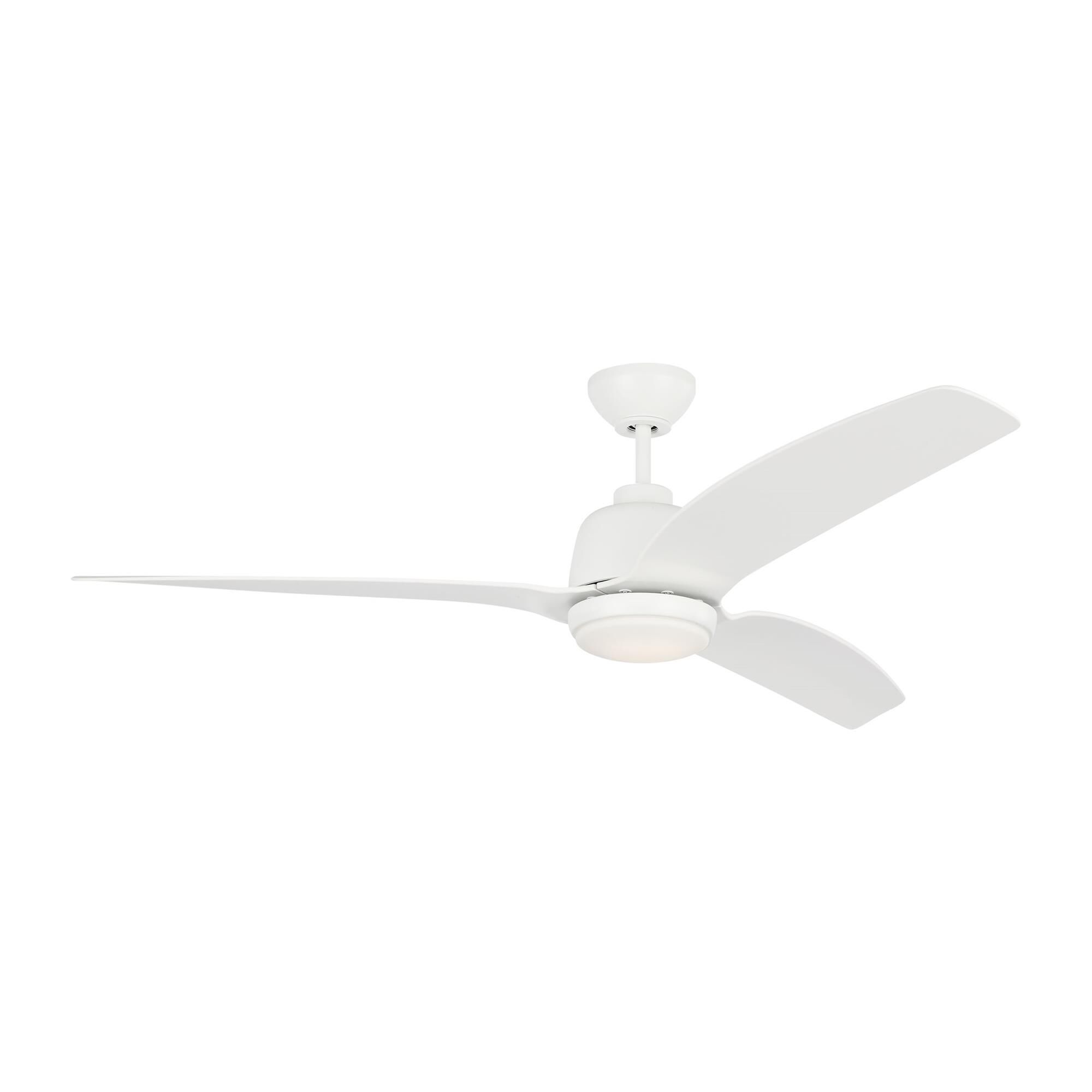 Visual Comfort Fan Collection Avila Coastal LED 60 Inch Ceiling Fan with Light Kit - 3AVLCR60RZWD