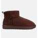 London Rag Vesper High Ankle Flat Winter Boots - Brown