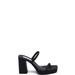 Steve Madden Polly Block Heel Sandal - Black - Black