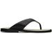 Black Lounge Thong Flip Flops