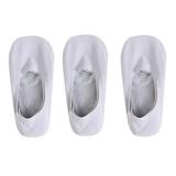 Eguiwyn Compression Socks for Women Breathable Ice Silk Socks Mens Fashion Cotton Ice Silk Soft Non-Slip Thin Sports Gray One Size