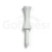 Golf Tees Etc Step Down White Wood Golf Tees 2 1/8 Inch Strong & Light Weight Castle Golf Tees - (1000 Pack)