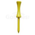 Golf Tees Etc Step Down Neon-Yellow Color Golf Tees 2 3/4 Inch Strong & Light Weight Accessory Tool For Golf Sports - (100 Of Pack)