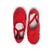 Woobling Women Dance Shoe Canvas Flats Slip On Ballet Shoes Stretch Slipper Ballets Yoga Red 3Y/4.5