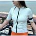 Pjtewawe Fleece Jacket Summer New Women s Cycling Clothing Short Sleeve Quick Drying Breathable Sports Tight Top Short Sleeve Compression Shirt