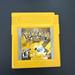Pokemon Yellow Special Pikachu Edition for Nintendo Game Boy
