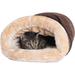 Mocha Cat Bed Size 22-Inch by 14-Inch 22.0\