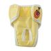 Duklien Pet Clothes Dog Sanitary Pantie Suspender Physiological Pants Pet Underwear Jumpsuit Comfort Reusable Doggy Yellow Xxl
