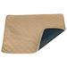 Washable Pee Pad For Dogs Reusable Dog Training Pad Non-Slip Waterproof Dog Pee Pad Puppy Training Pad Puppy Pad For Dogs And Cats Khaki 50*35CM