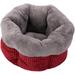 Cute Cat Cave Bed Comfortable Pet Nest Dog Bed Plush Cat Bed Indoor Puppy Nest Pet Cat Sleeping Bag Hamster Warm Bed Finch Cage Plush Hamster Warm Hideout Pets Small The Bed Cloth 40x41x20cm