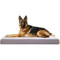 Orthopedic Memory Foam Dog Bed for Large Dogs Cooling Dog Bed 47 inches XL Washable Dog Bed with Waterproof Liner and Gel Memory Foam Comfy Dog Crate Mat Fits up to 110 lbs Pets
