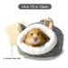 Hamster Cage Soft Warm Bed Pet Rat Hammock Pig Squirrel Winter House Velvet Nest Sleeping Warm Bed Small Pet Items